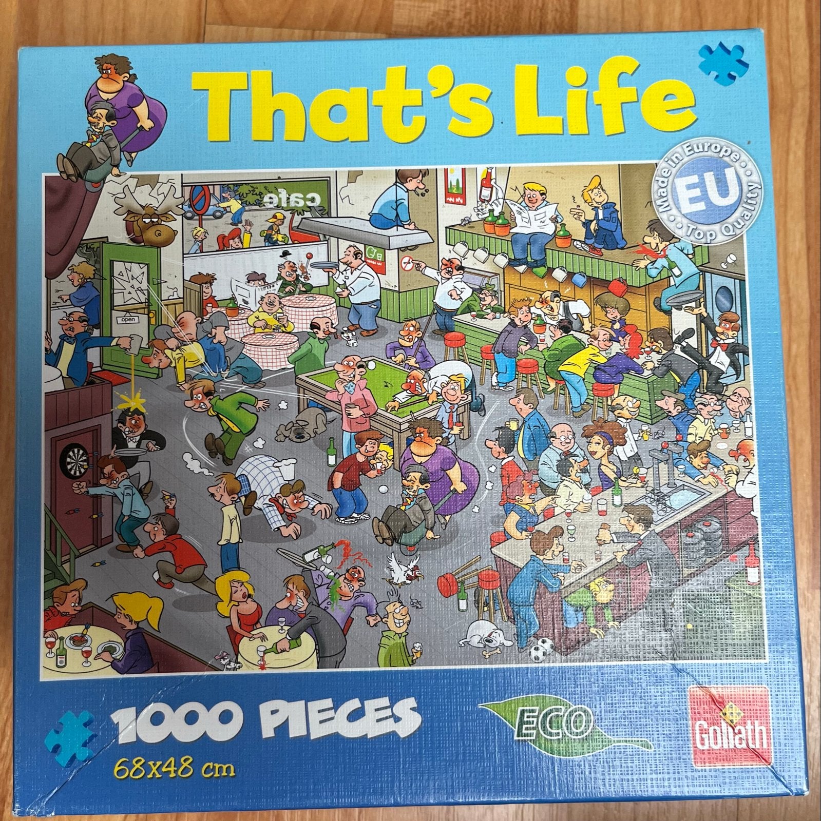 That's Life 1000 stukjes legpuzzel Goliath, Ophalen, 500 t/m 1500 stukjes, Zo goed als nieuw, Legpuzzel