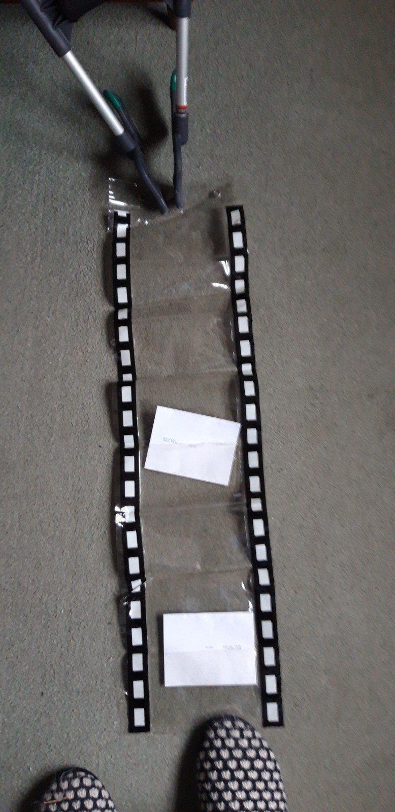 plastic foto lijstje, Ophalen of Verzenden, Gebruikt