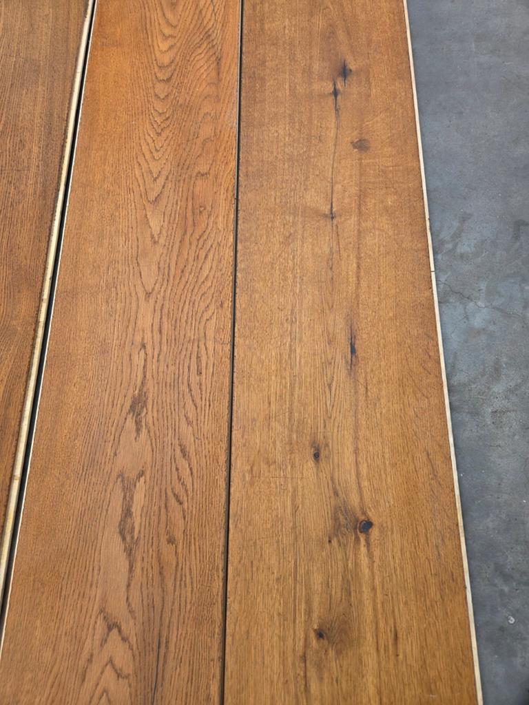 Eiken houten vloer 50m2, Ophalen, Gebruikt, Vloerdelen of -planken, 10 m² of meer