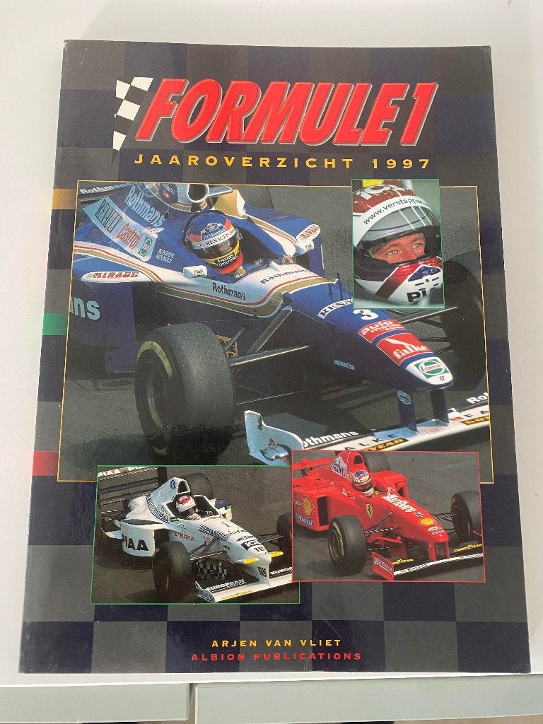 Formule 1 Jaaroverzicht 1997  Arjen van Vliet, Verzamelen, Ophalen of Verzenden, Nieuw, Formule 1