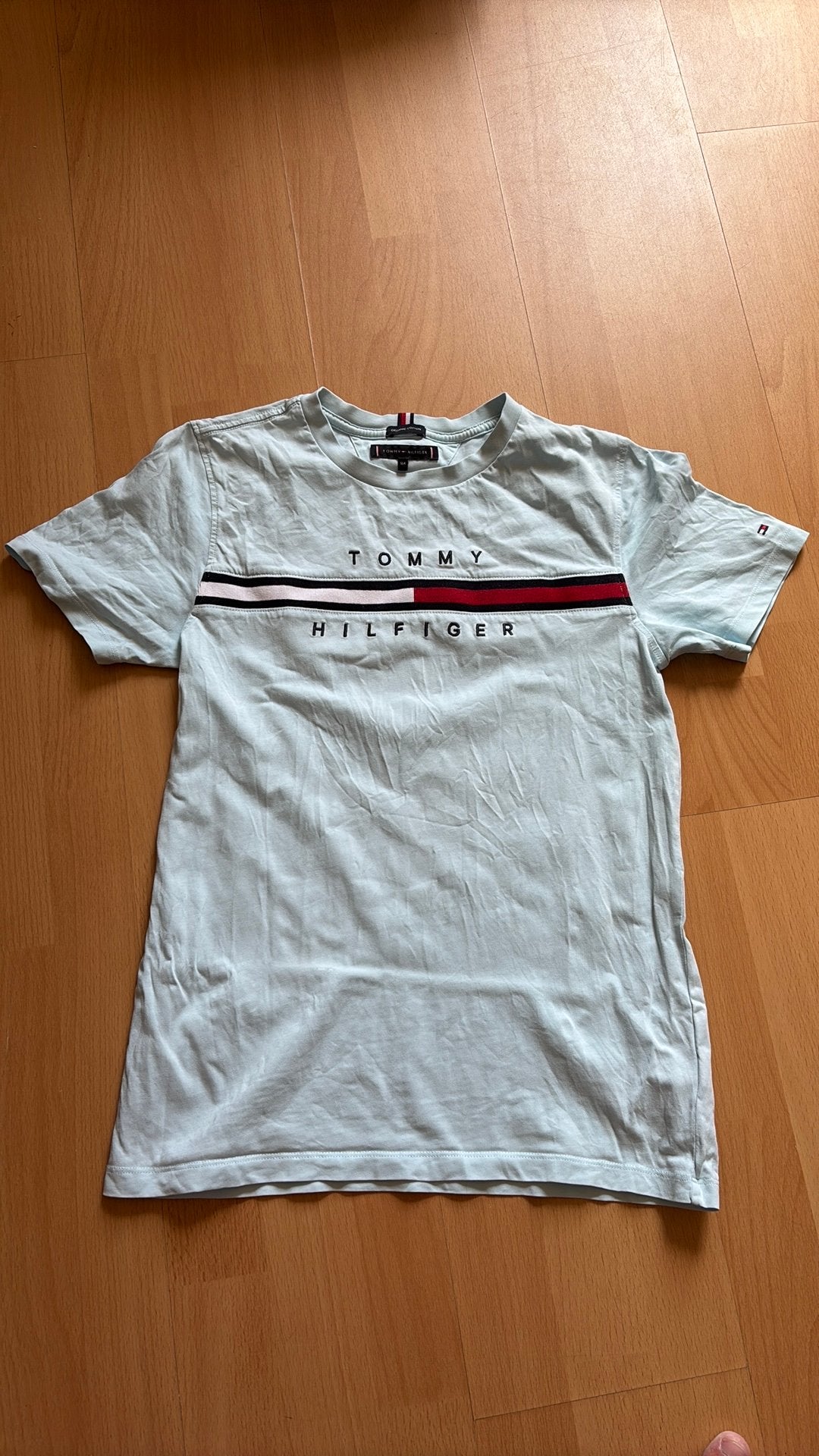 Tommy hilfiger tshirt maat 164, Kinderen en Baby's, Kinderkleding | Maat 164, Ophalen of Verzenden, Zo goed als nieuw, Jongen