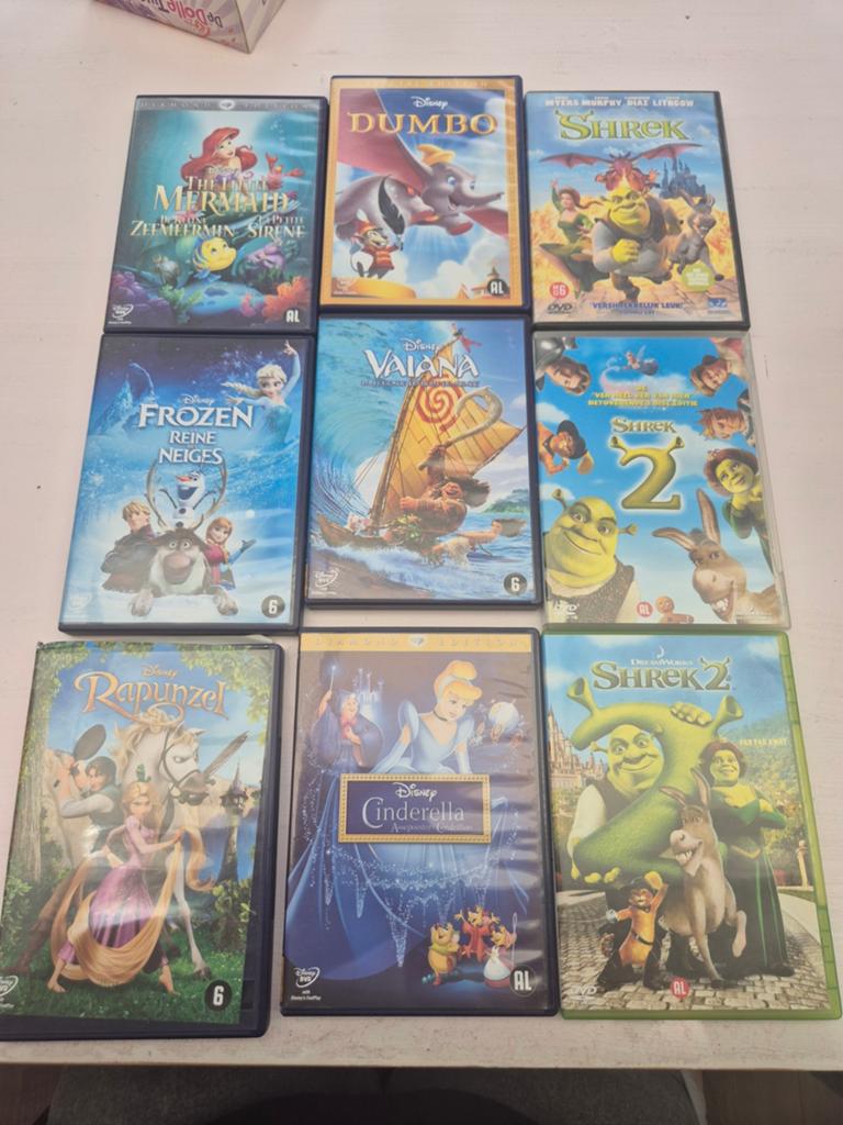 Disney dvds, Ophalen of Verzenden, Gebruikt