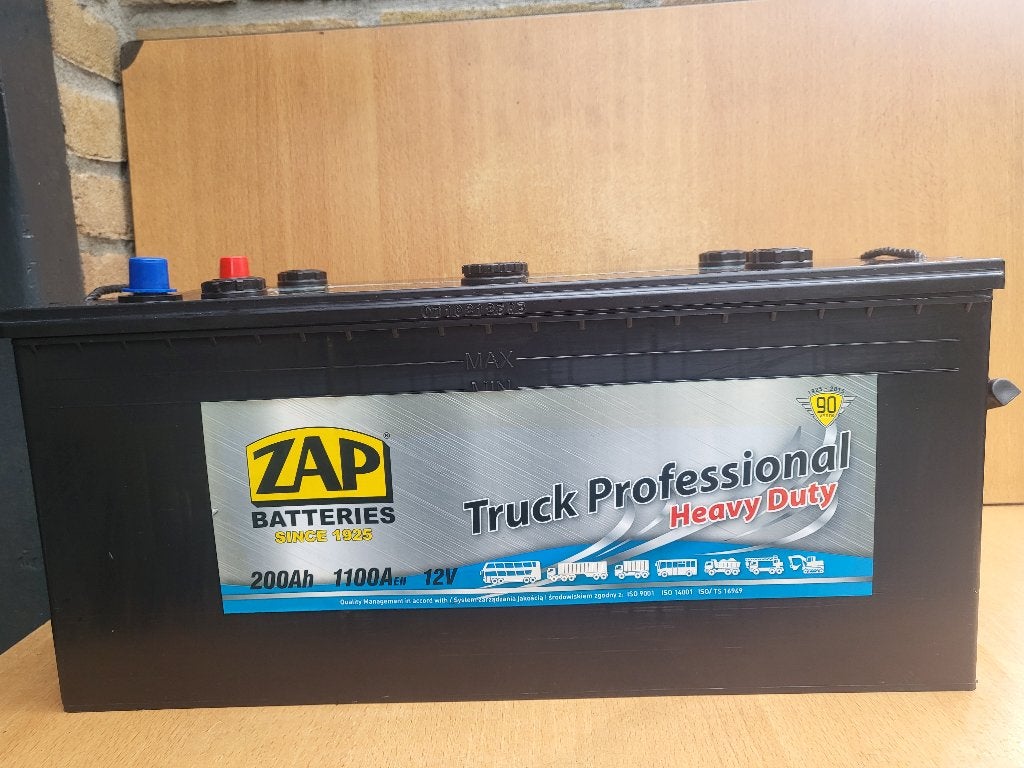 Battery ZAP 12V--200Ah--1100A Truck Profesional 2 stucks, Ophalen of Verzenden