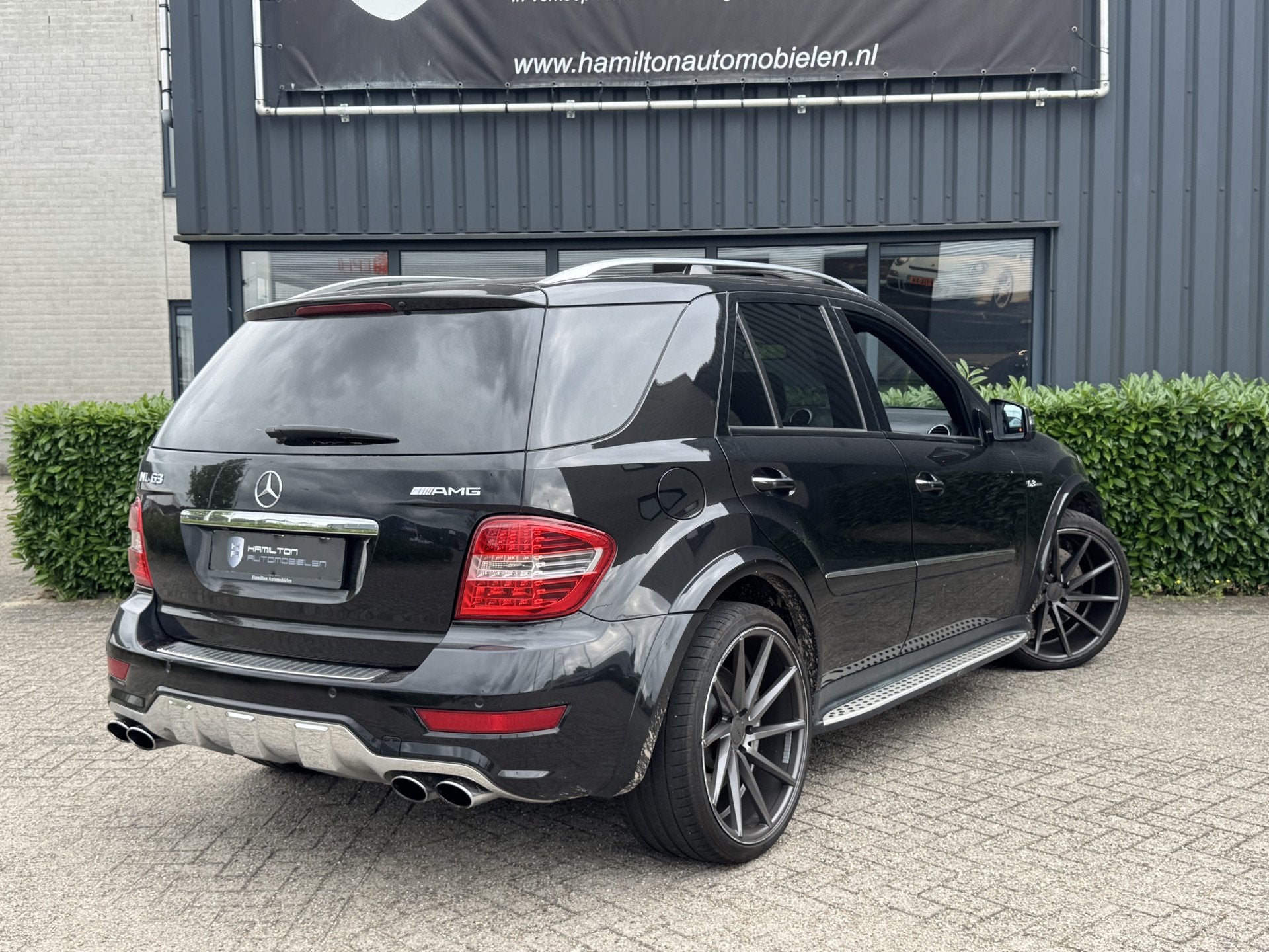 Mercedes-Benz M-Klasse ML 63 AMG 510pk Youngtimer Full Optio, Auto's, Automaat, Euro 5, Gebruikt, Zwart