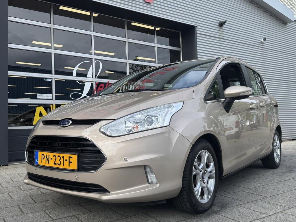 Ford B-Max 1.0 EcoBoost Titanium I Navigatie I Airco I PDC I, Voorwielaandrijving, Gebruikt, Bruin, Origineel Nederlands