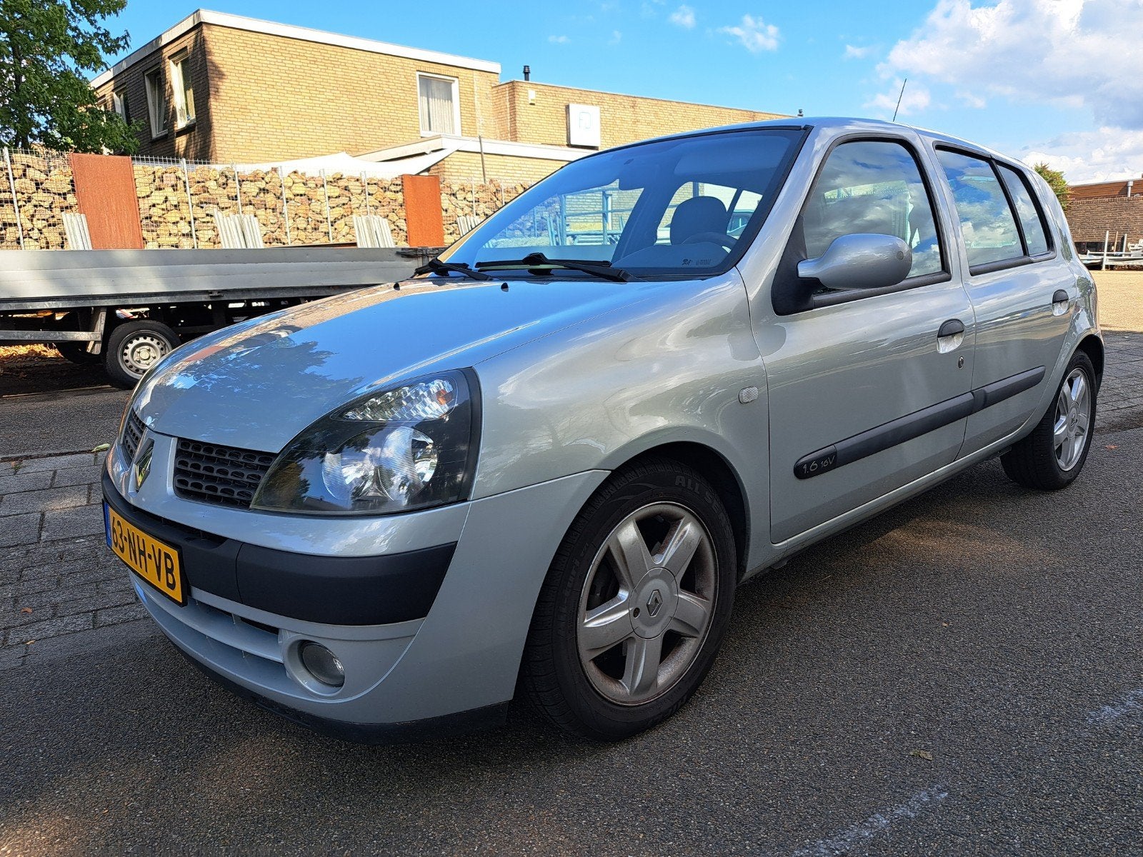 Renault Clio 1.6 16V RXE,grote beurt/goede airco!, Auto's, Voorwielaandrijving, 4 cilinders, 990 kg, 1200 kg