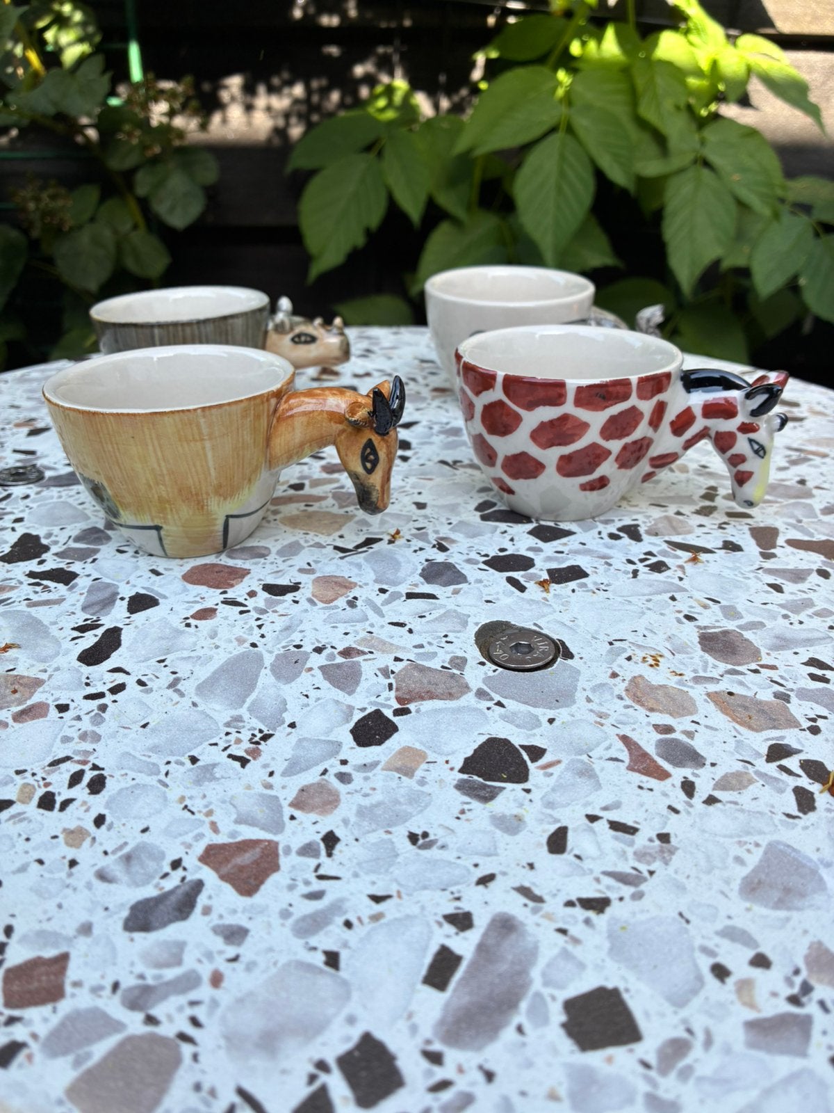 4 espressokopjes, Ophalen of Verzenden, Zo goed als nieuw, Overige stijlen