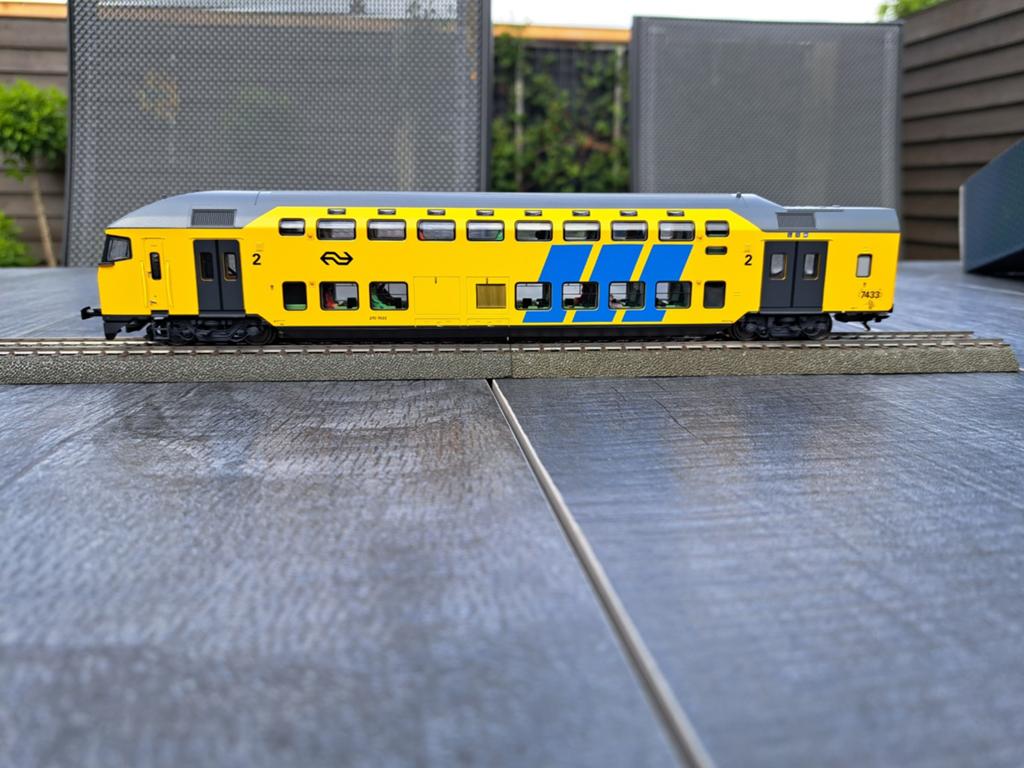 Marklin NS DDM dubbeldekker set  43598, Wisselstroom, Wagon, Ophalen of Verzenden, Märklin