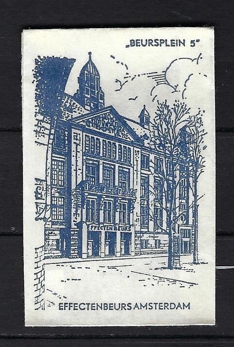 218 Amsterdam EFFECTENBEURS, Ophalen of Verzenden, Nederland