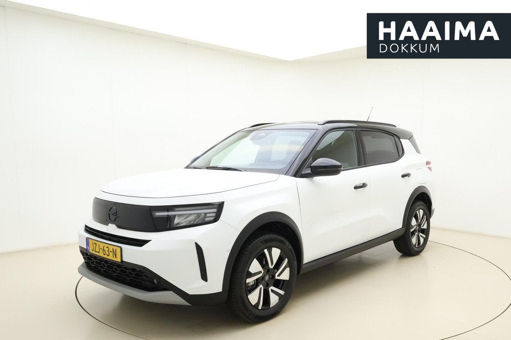 Opel Frontera 1.2 Turbo Hybrid GS | Apple carplay/Android au, Auto's, Opel, Stof, 1199 cc, Automatische klimaatregeling, Wit