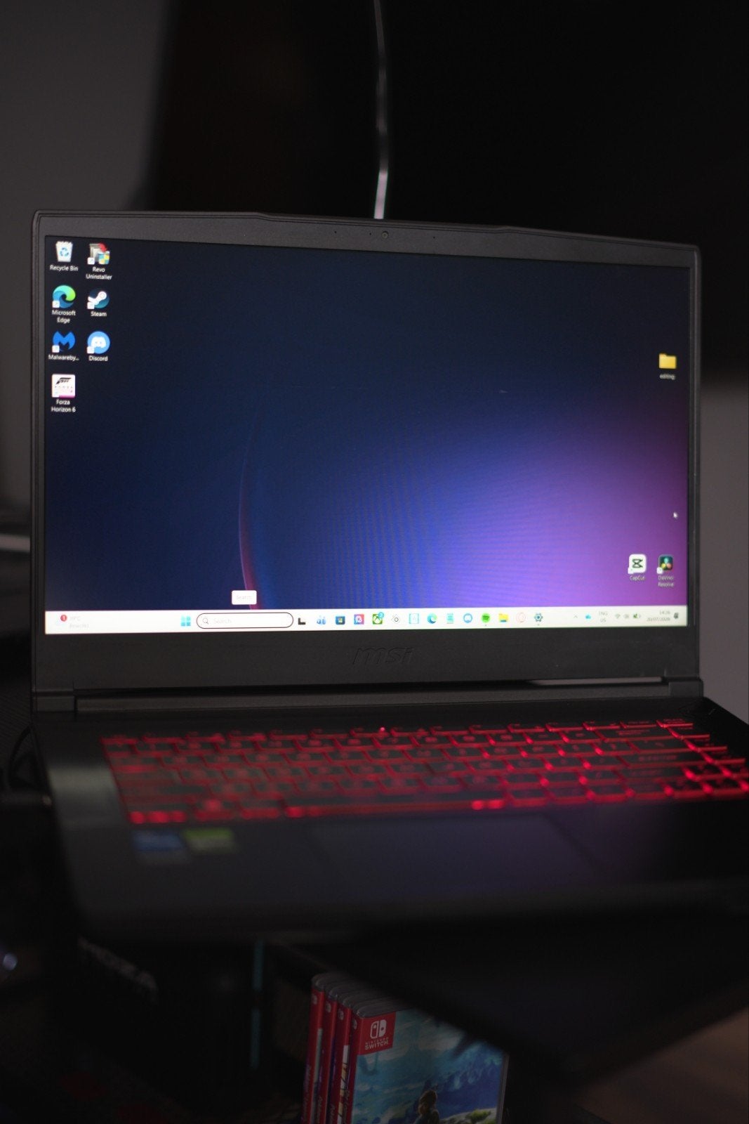 MSI laptop RTX 3050 i5-12450H 512GB 16GB ram, Computers en Software, Windows Laptops, Ophalen, 2 tot 3 Ghz, Qwerty, 512 GB