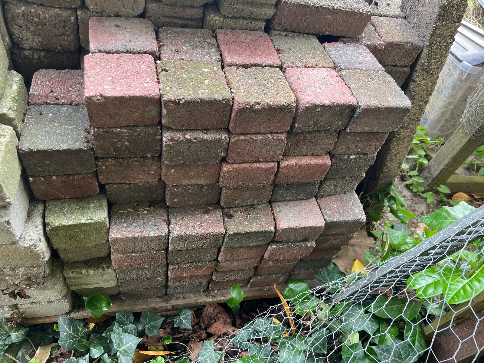 Gratis klinkers: 10x10 en gewone formaten, Tuin en Terras, Ophalen, Gebruikt, Klinkers, 10 m² of meer