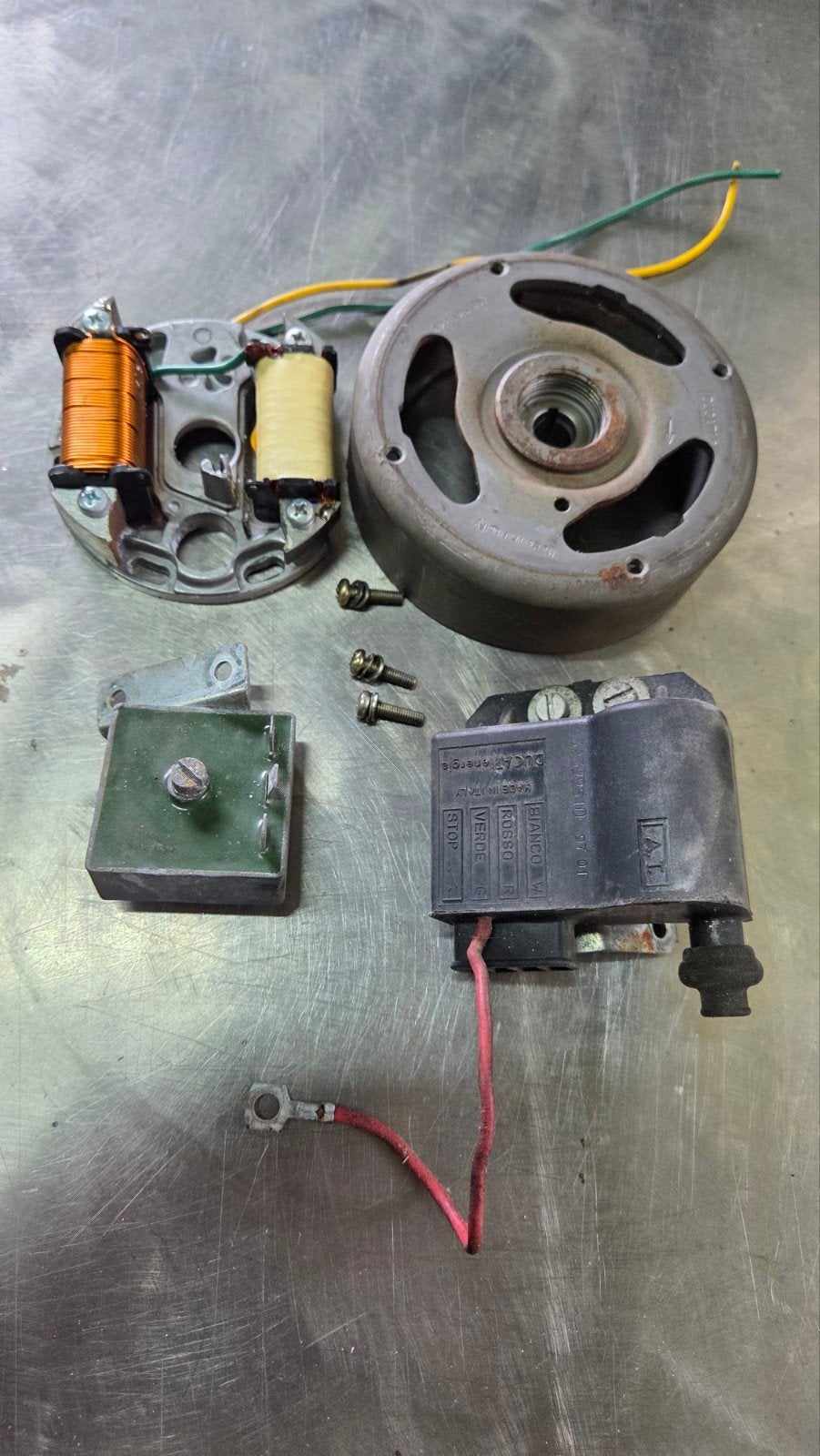 Elektronische ducati ontsteking Puch Maxi, Fietsen en Brommers, Ophalen of Verzenden, Blok