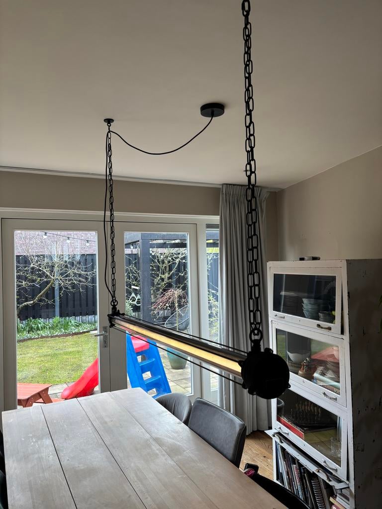 Zuiver Prime XL hanglamp industrieel, Ophalen, Zo goed als nieuw, Metaal, 75 cm of meer