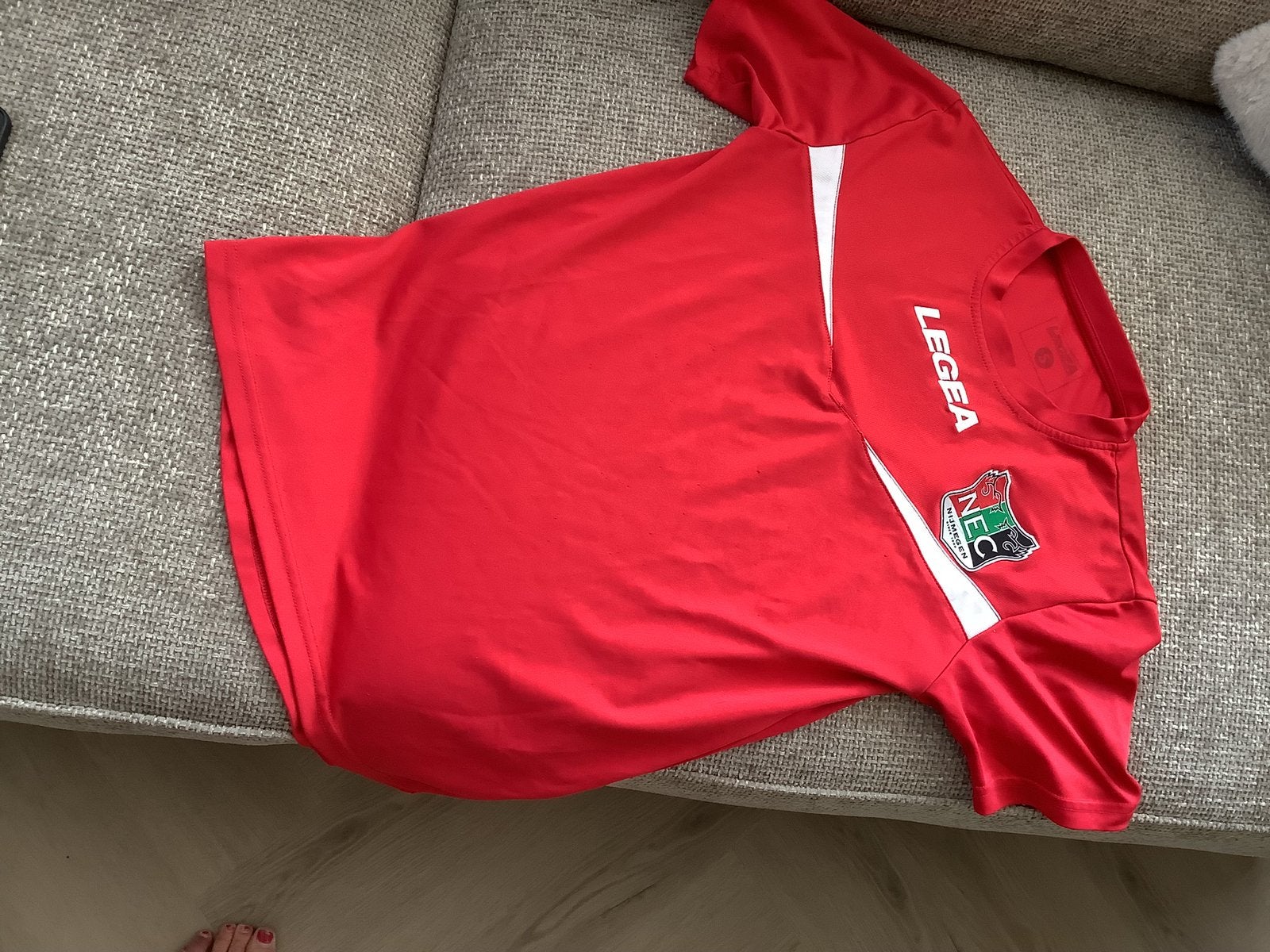 NEC voetbal tshirt trainingsshirt maat S t-shirt Legea, Ophalen of Verzenden, Shirt
