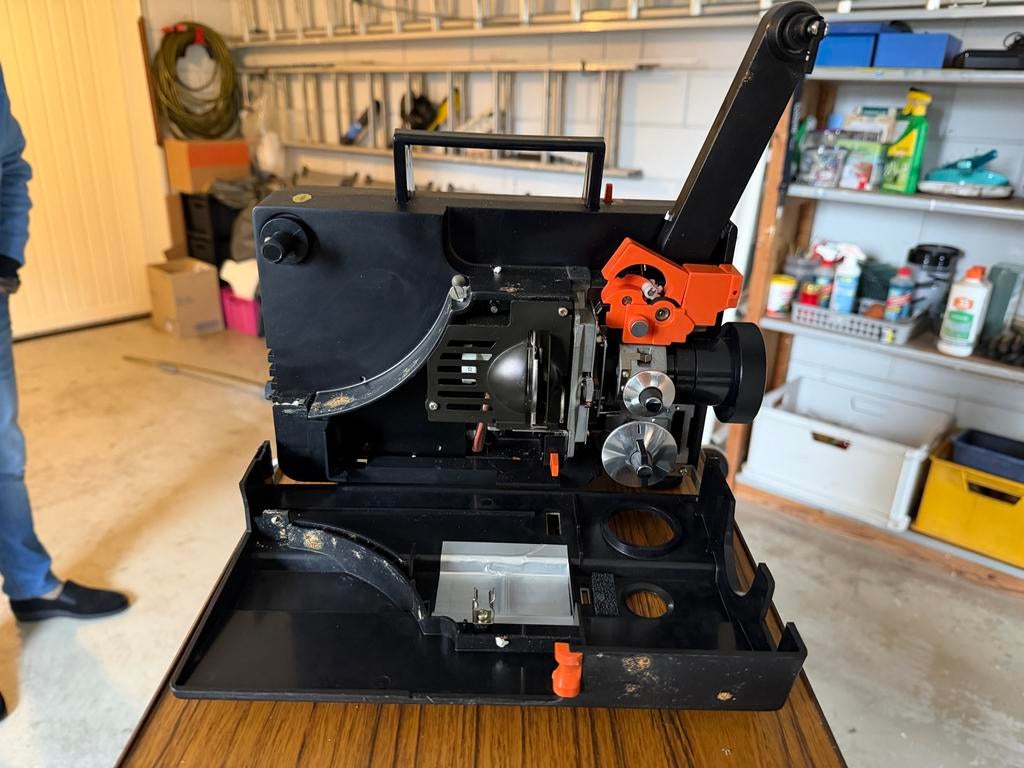 Vintage Infomaster MP290 Filmprojector, Audio, Tv en Foto, Diaprojectors, Ophalen, Gebruikt