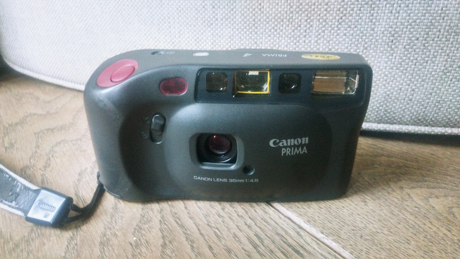 Canon PRIMA 4 analoog fototoestel fotocamera, Ophalen of Verzenden, Gebruikt, Compact, Canon