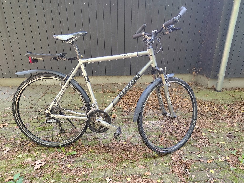 Stevens 7X Cross Hybride Toerfiets, 28 inch, Gebruikt, Vering, Velgrem
