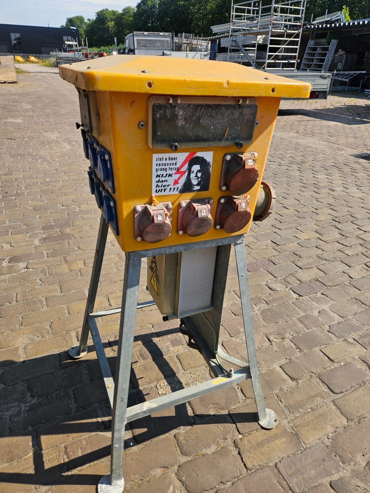 Helaf multi stroomkasten Verdeelkasten paddenstoelen 63a, Ophalen, Gebruikt, ., Overige typen