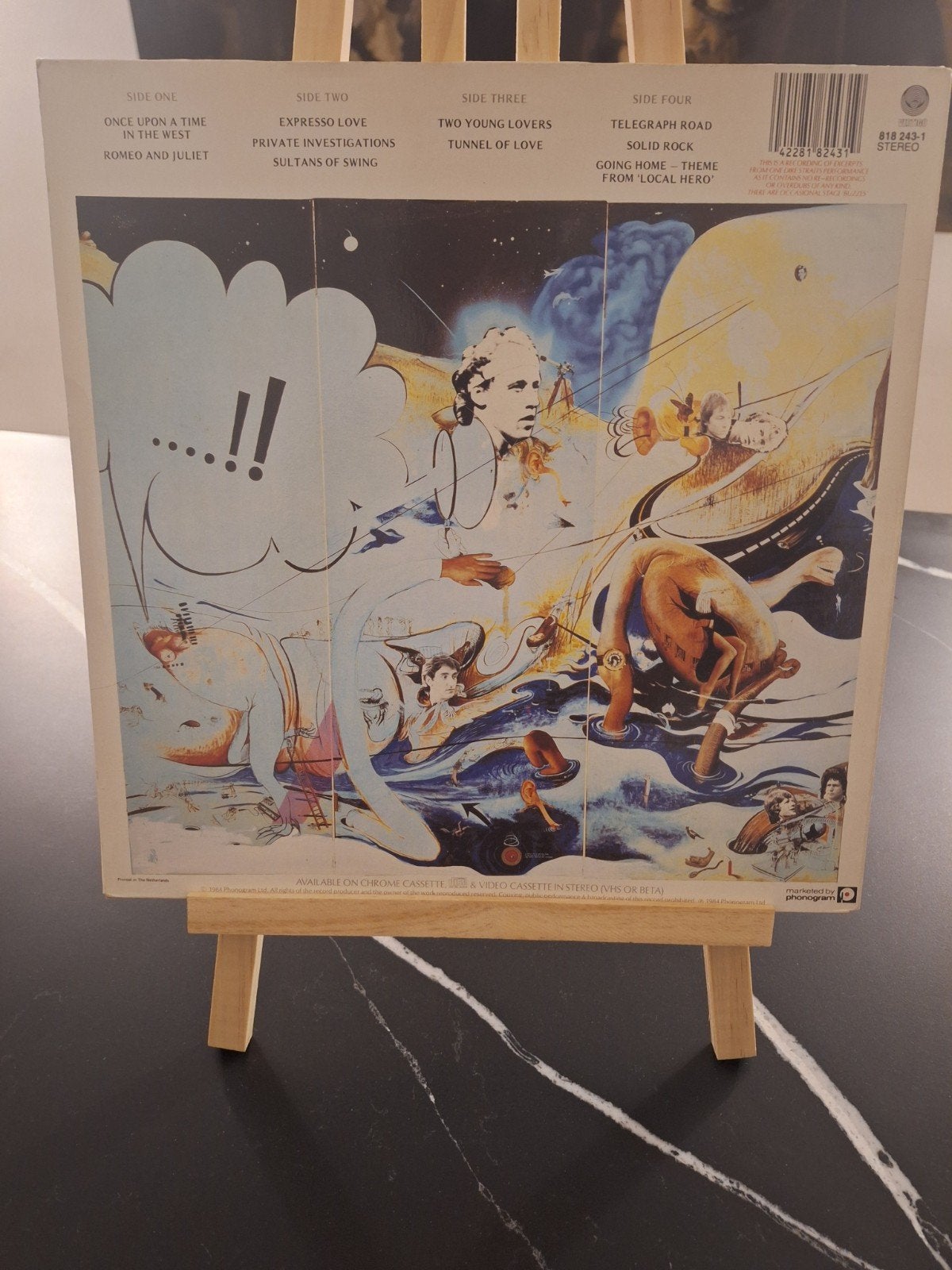 Foto 4 van Dire Straits - Alchemy Live dubbel LP in zeer nette staat