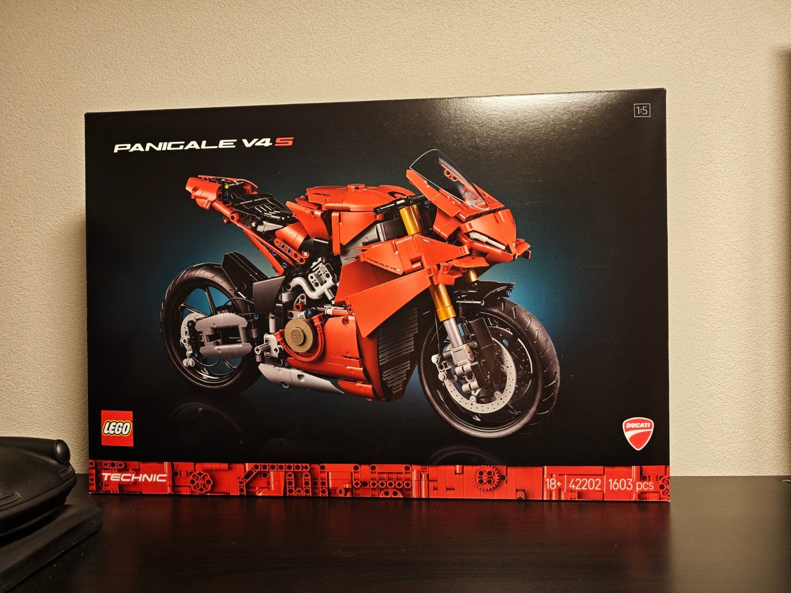 Ducatie Panigale V4S Lego, Ophalen of Verzenden, Nieuw, 1:5 t/m 1:8, Motor