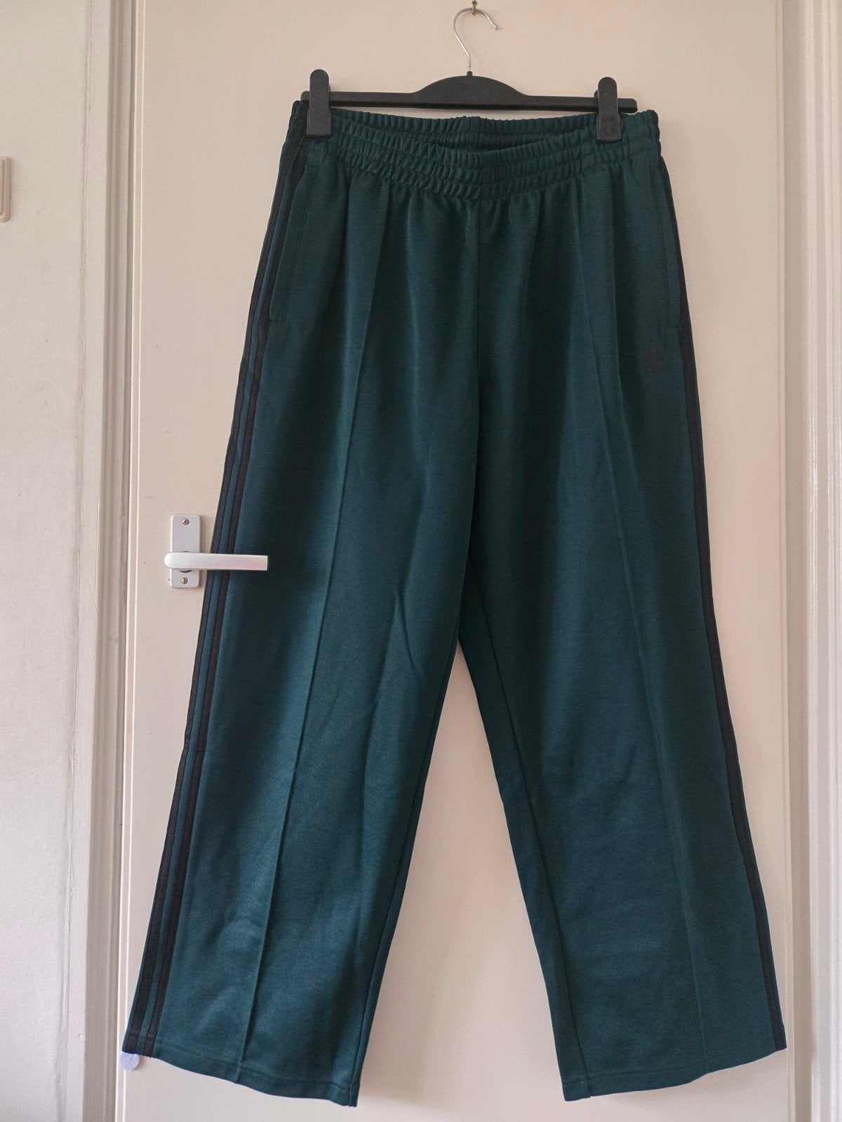 Adidas Firebird Baggy Fit Trainingsbroek Blauwgroen L Heren, Ophalen of Verzenden, Zo goed als nieuw, Blauw, W32 (confectie 46) of kleiner