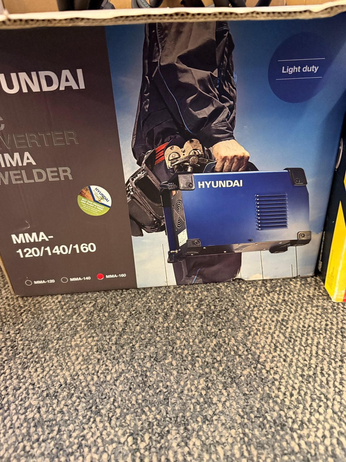 Hyundai MMA-160 Inverter Lasapparaat -, Ophalen, Nieuw, 150 tot 250 ampère, Inverter