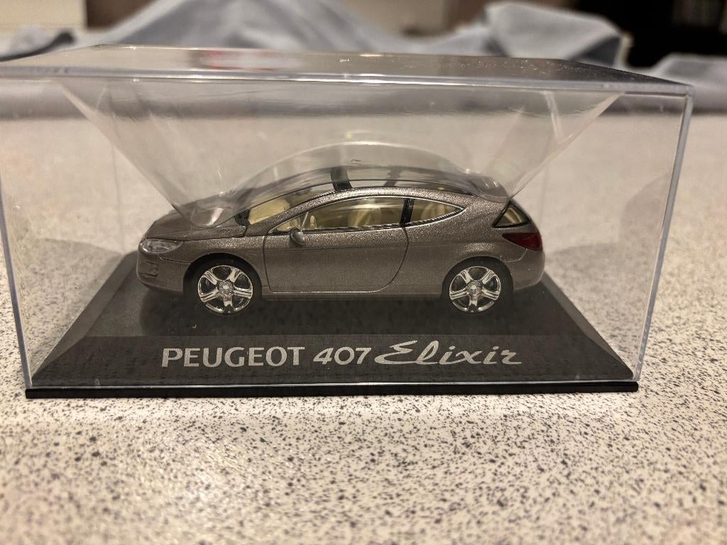 Peugeot 407 Elixir van Norev 1:43, Ophalen of Verzenden, Zo goed als nieuw, Auto, Norev
