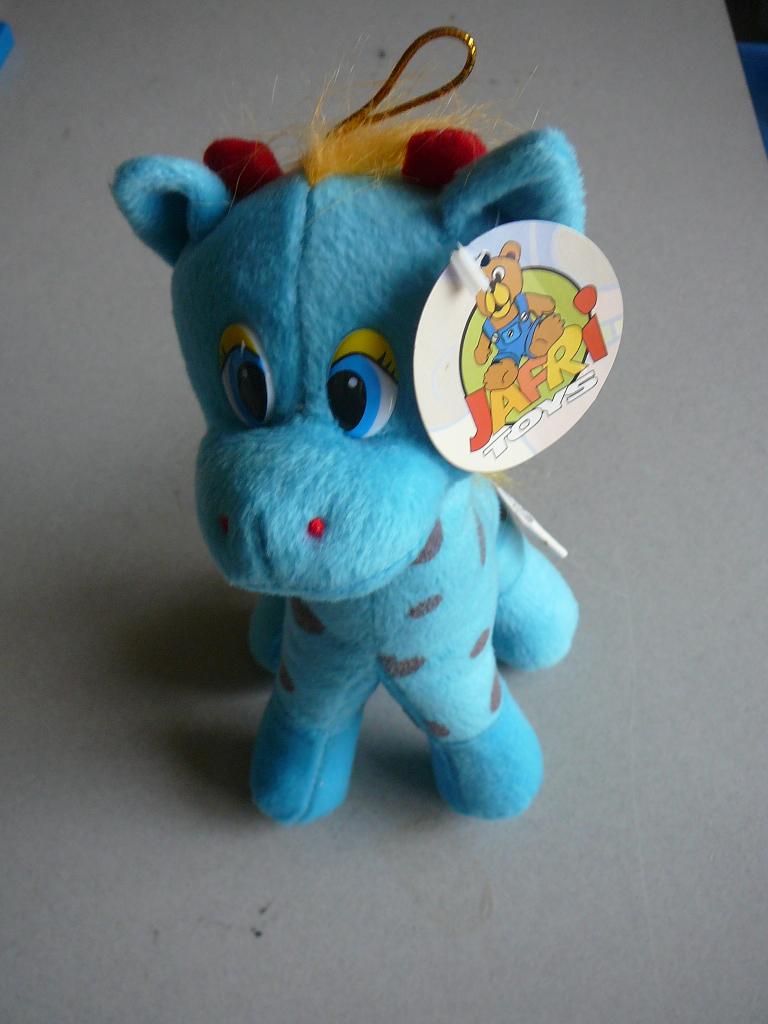 blauw knuffelbeestje Jafri toys, Ophalen of Verzenden, Overige typen