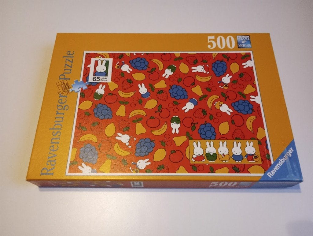 Nijntje puzzel, puzzle 500 stukjes, Ophalen of Verzenden, 500 t/m 1500 stukjes