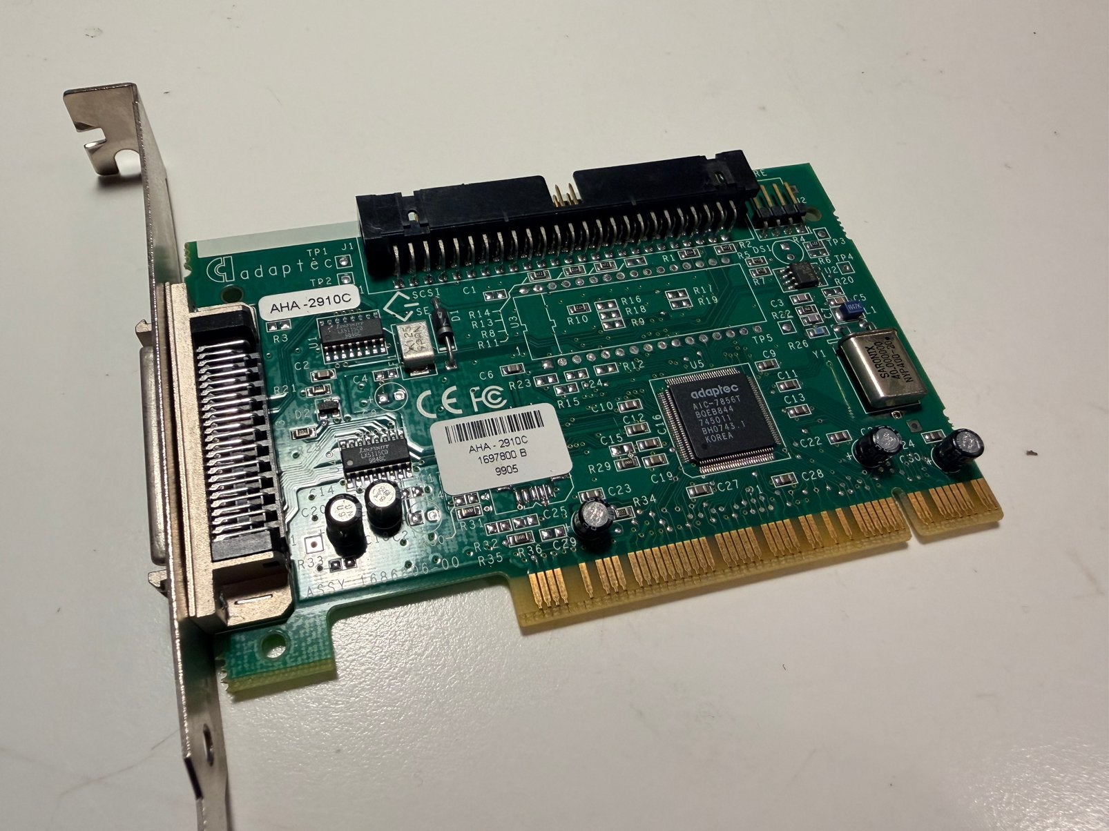 Adaptec AHA-2910C — PCI SCSI controller, Ophalen of Verzenden