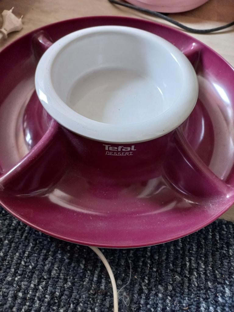 Tefal Chocolade Dessert Fondue Set, Overige typen, Paars, Kunststof, Ophalen of Verzenden