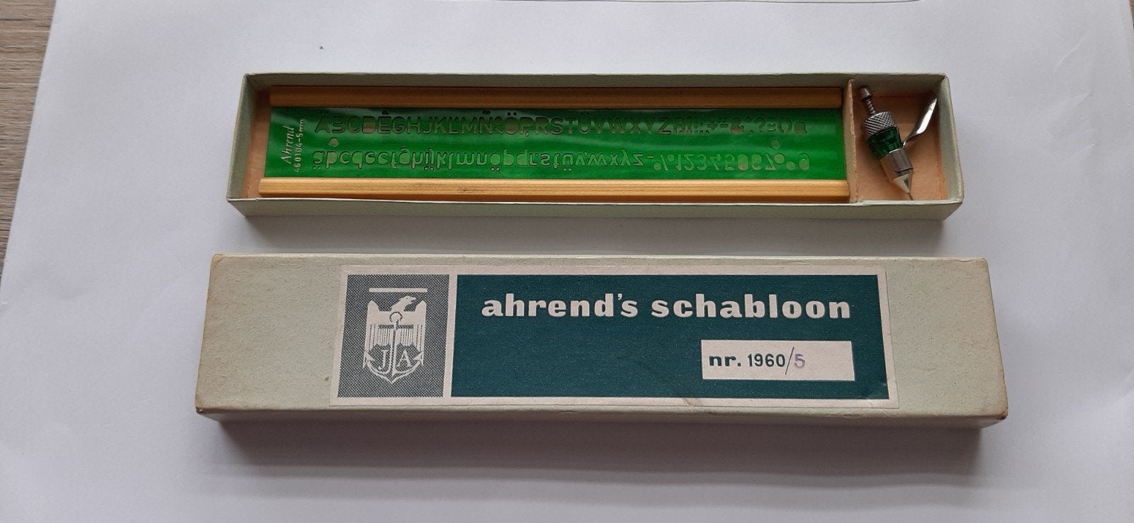 Ahrend's schabloon, sjabloon, Hobby en Vrije tijd, Ophalen of Verzenden, Overige typen