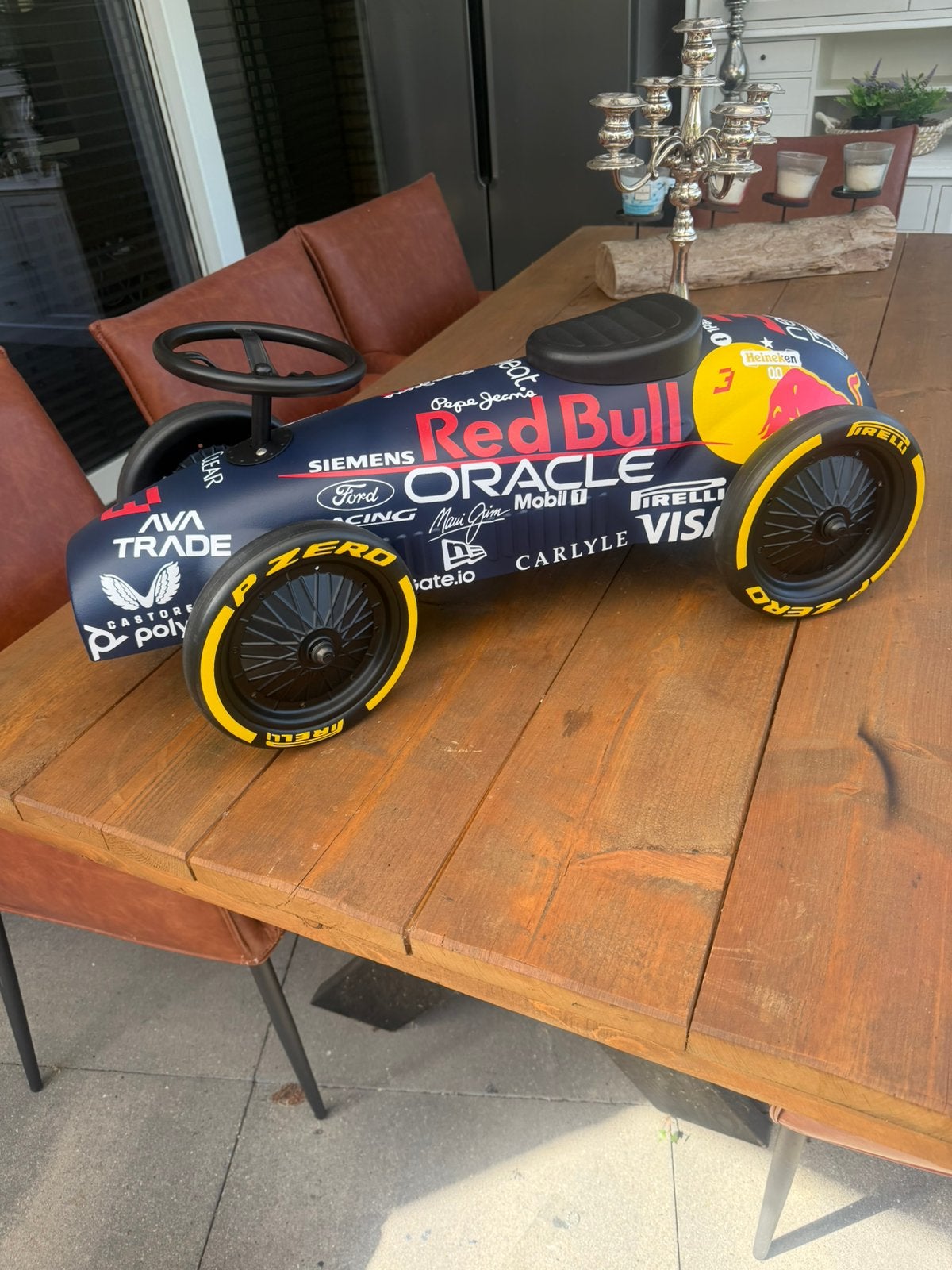 Loopauto formule 1, Ophalen of Verzenden, Zo goed als nieuw
