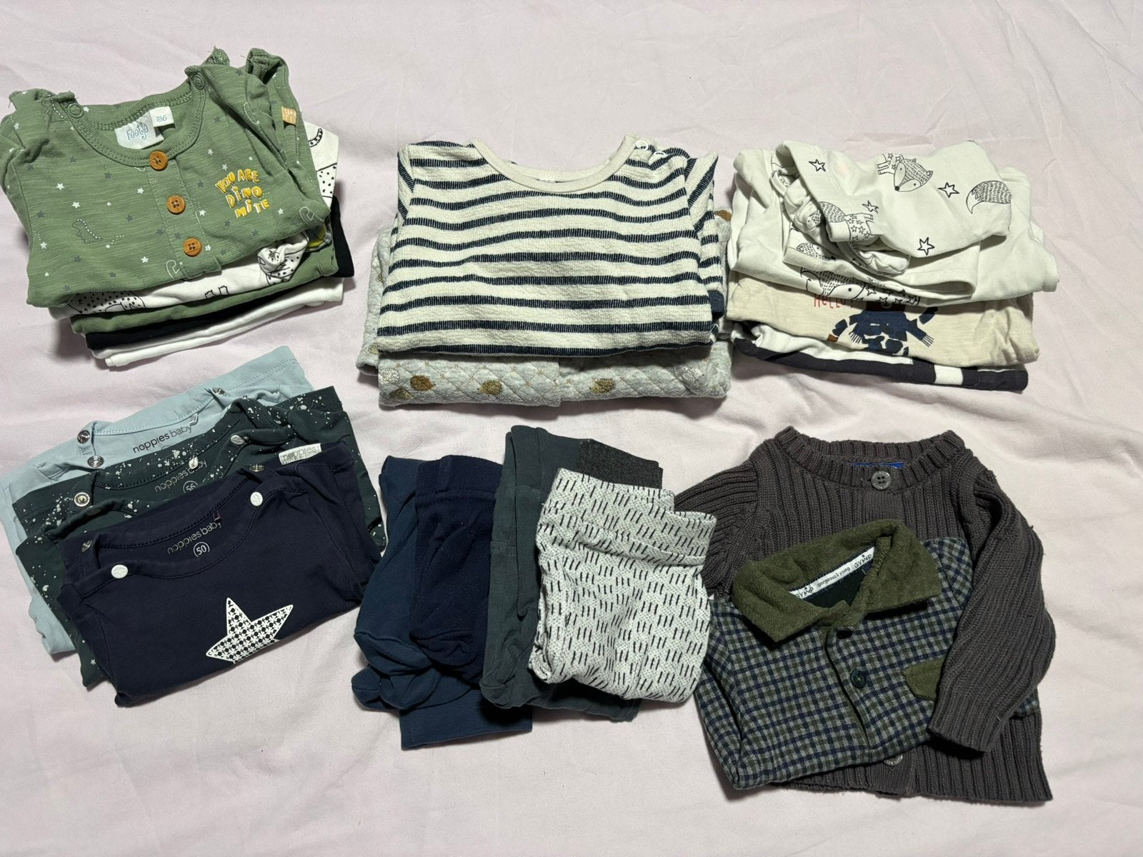 Newborn kledingpakket mt 50-56, Ophalen, Gebruikt