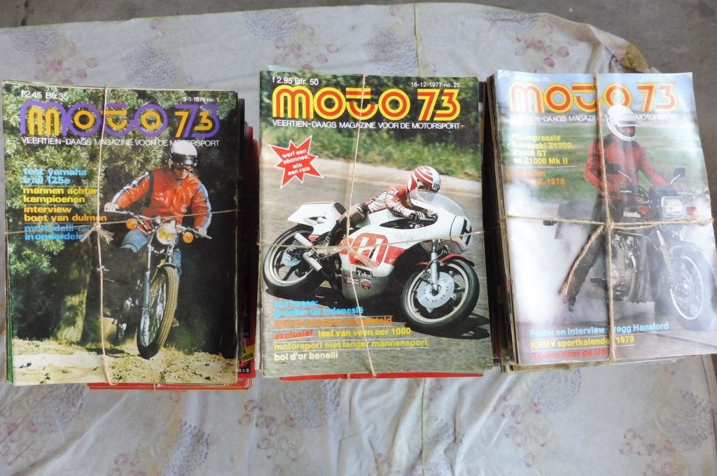 Motorbladen, Boeken, Ophalen, Gelezen