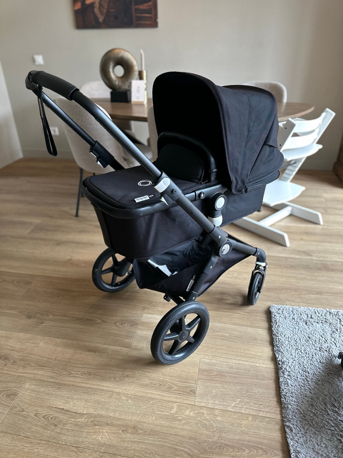Bugaboo lynx  Complete - Zwart, Gebruikt, Bugaboo, Met reiswieg, Ophalen