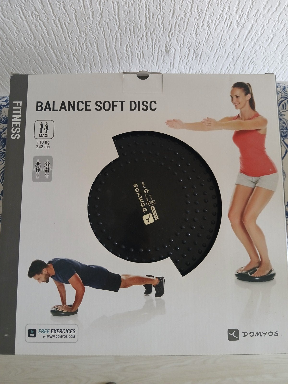 Domyos Balance Soft Disc - Balansbord voor Fitness, Ophalen of Verzenden, Nieuw, Benen, Balansbord
