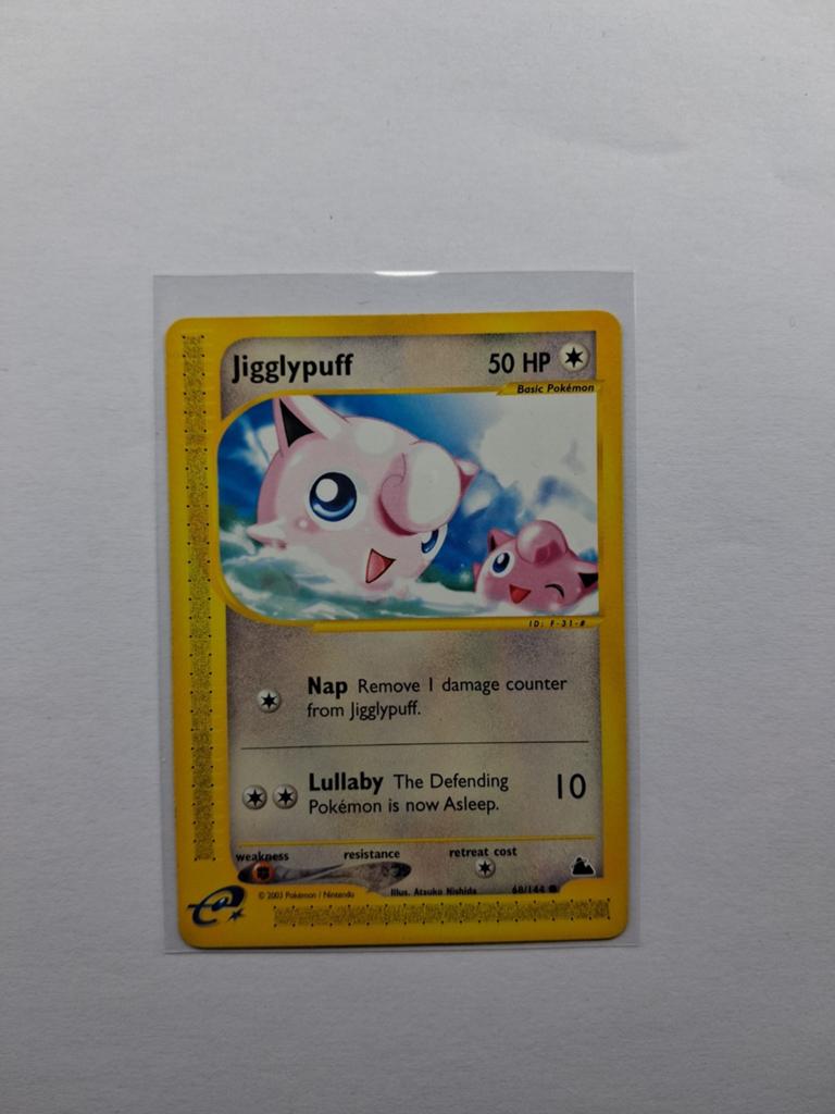 Jigglypuff pokémon skyridge, Ophalen of Verzenden, Gebruikt