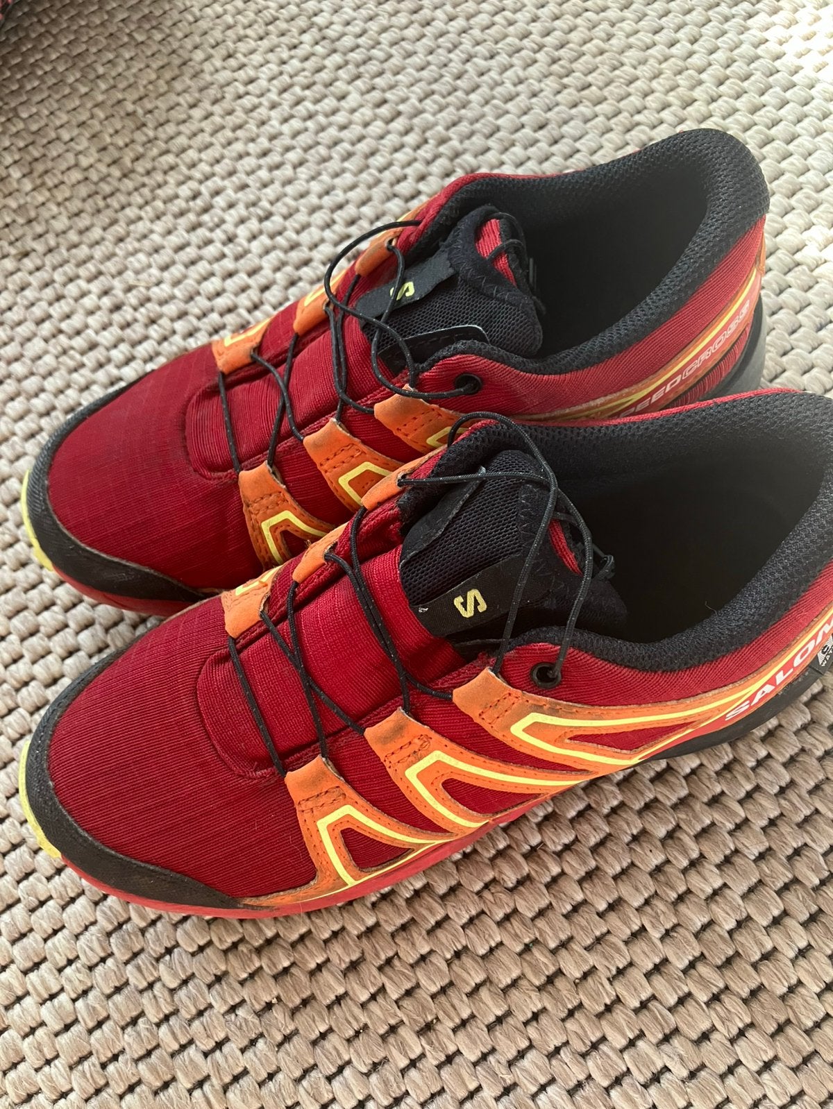 Salomon speedcross kids mt 34 waterdicht, Gebruikt, Salomon, Ophalen of Verzenden, Jongen of Meisje