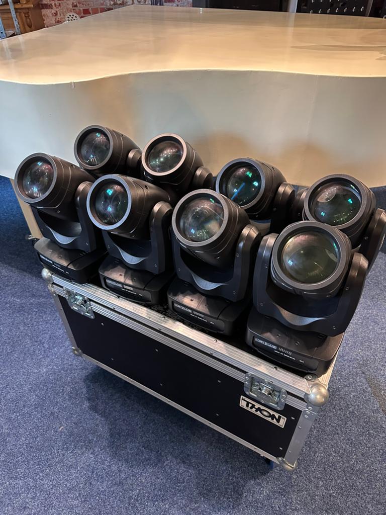 8x BEAM Movingheads 200Watt, Ophalen, Zo goed als nieuw, Overige typen