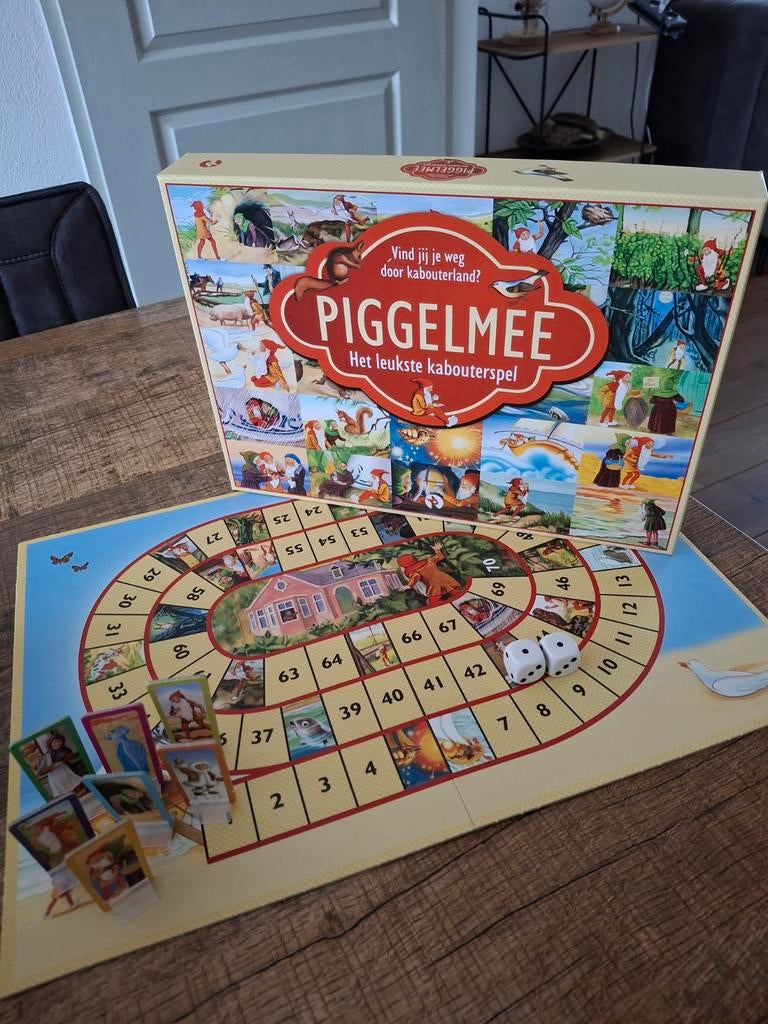 Piggelmee kabouter spel, Hobby en Vrije tijd, Gezelschapsspellen | Bordspellen, Ophalen of Verzenden, Zo goed als nieuw
