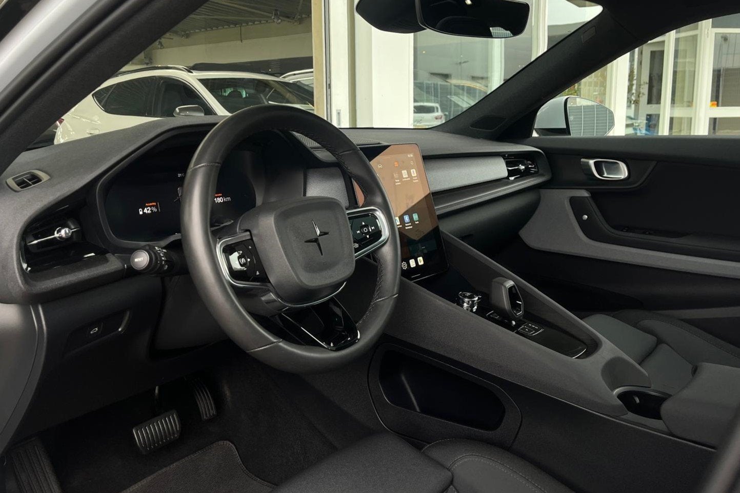 Polestar 2 Long Range Single Motor 78 kWh | PANO | 360 CAM |, Auto's, Polestar, Polestar 2, Gebruikt, Zwart, 1969 kg