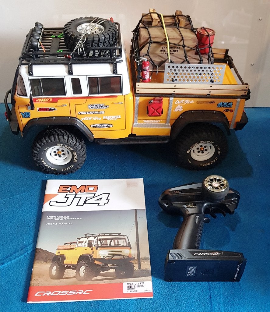 Cross RC EMO JT4-RTR nieuw gebouwd, nooit gebruikt, Hobby en Vrije tijd, Elektro, Verzenden, Auto offroad, Nieuw