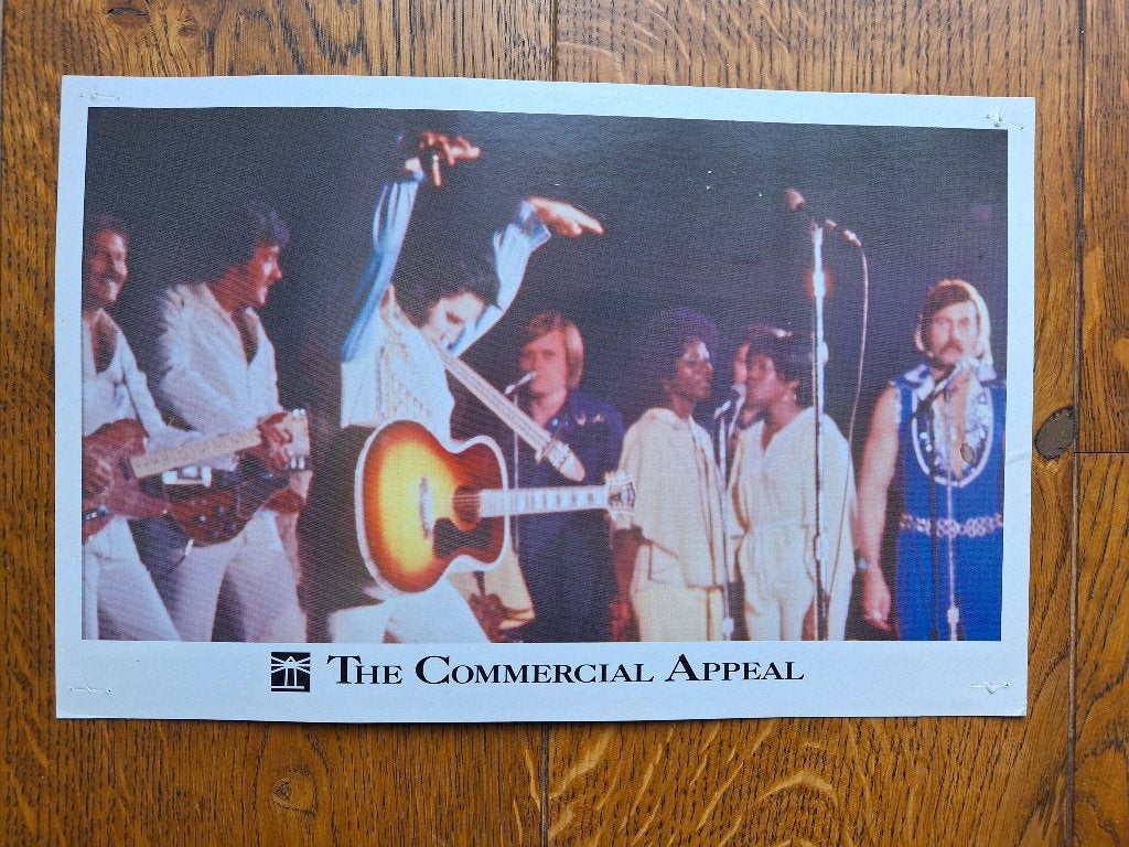 Pamflet uitgave krant Memphis Elvis Presley, Verzamelen, Ophalen of Verzenden, Nieuw, Boek, Tijdschrift of Artikel