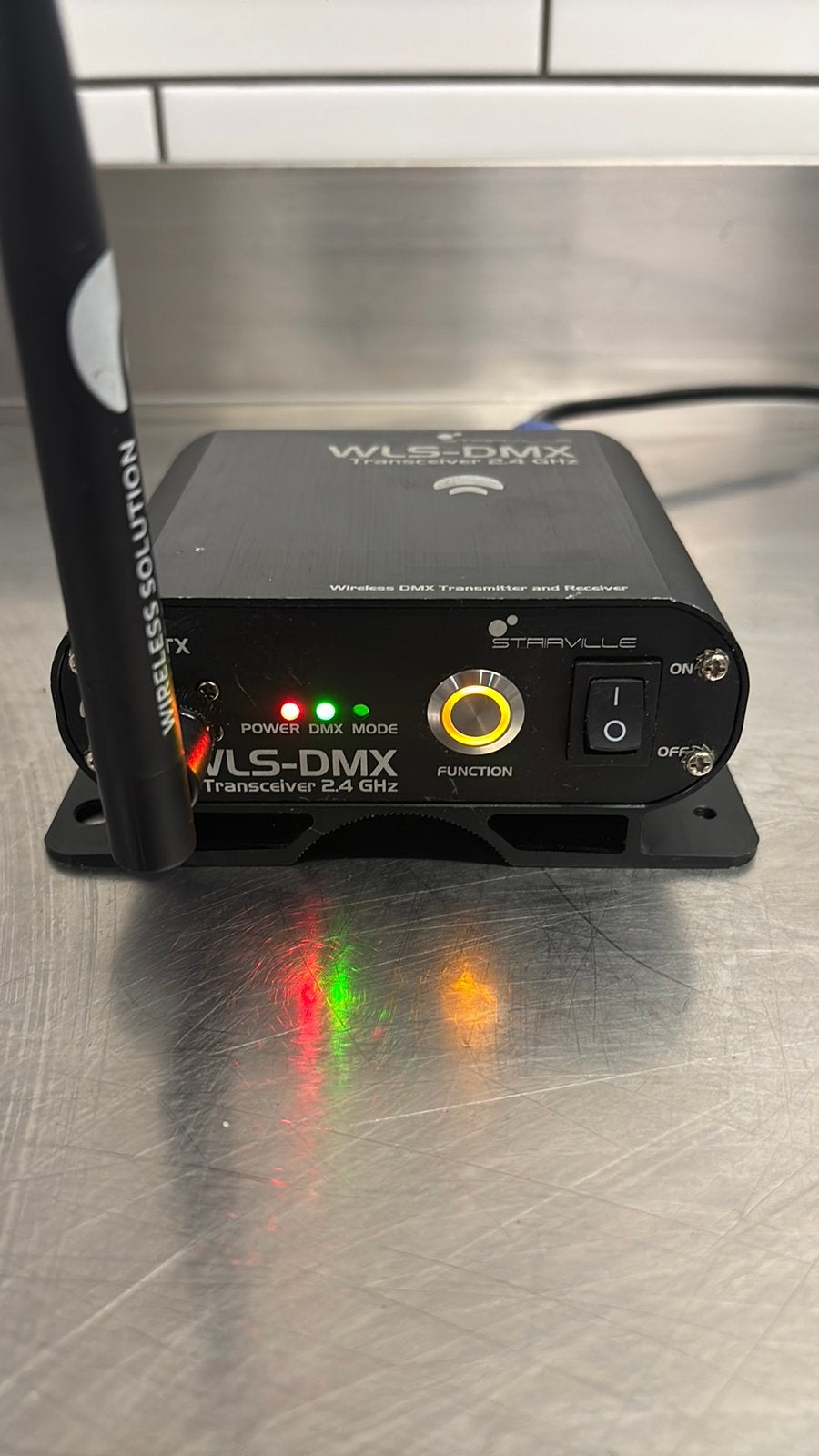 Stairville WLS-DMX transmitter/receiver W-DMX, Muziek en Instrumenten, Ophalen of Verzenden, Gebruikt, Licht