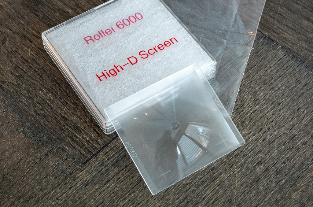 Rollei High-D focus screen 10772 NIEUWSTAAT, zeldzaam, Ophalen of Verzenden, Zo goed als nieuw, Spiegelreflex, Overige Merken