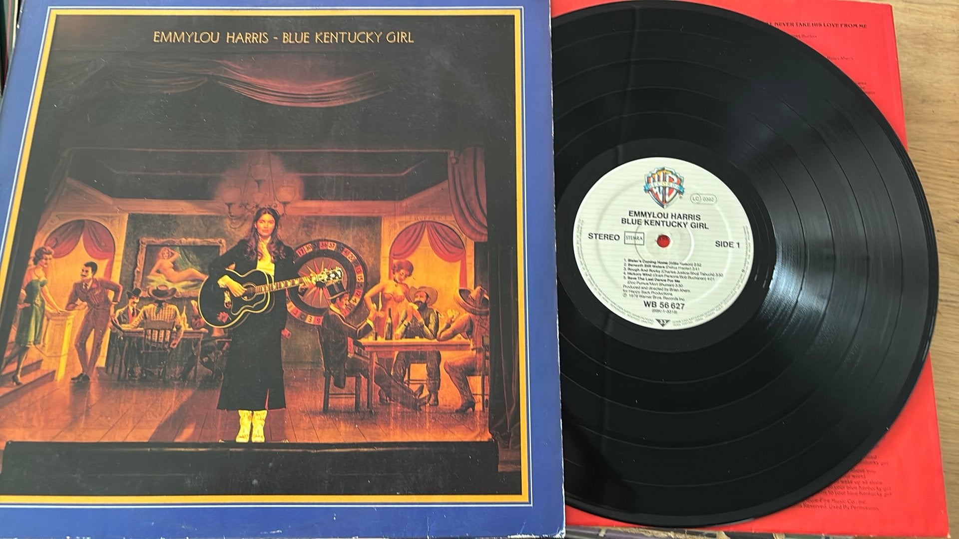 Emmylou harris blue kentucky girl wb, Ophalen, Gebruikt, Overige formaten