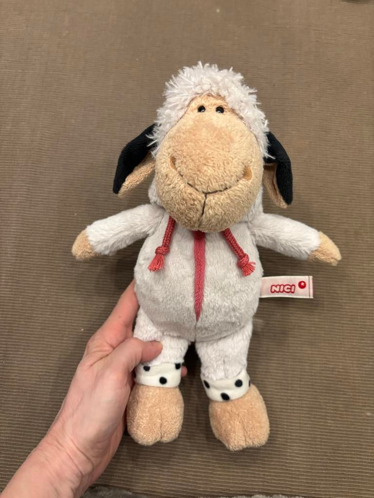 NICI Schaap Knuffel in Pyjama - Jolly Mah Tessa 28 cm!, Ophalen of Verzenden, Zo goed als nieuw, Overige typen