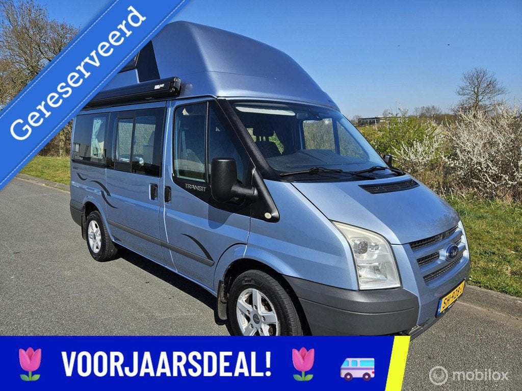 Westfalia TRANSIT-NUGGET buscamper 140PK ☆Euro4, Airco☆, Buscamper of Camperbus, Bedrijf, Westfalia, Koelkast